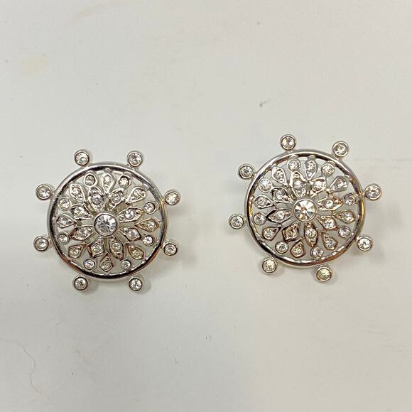 Lot of 10 Rhinestone Sparkly Glam Jewelry Set Necklaces Rings Bracelets Earrings - Picture 8 of 13